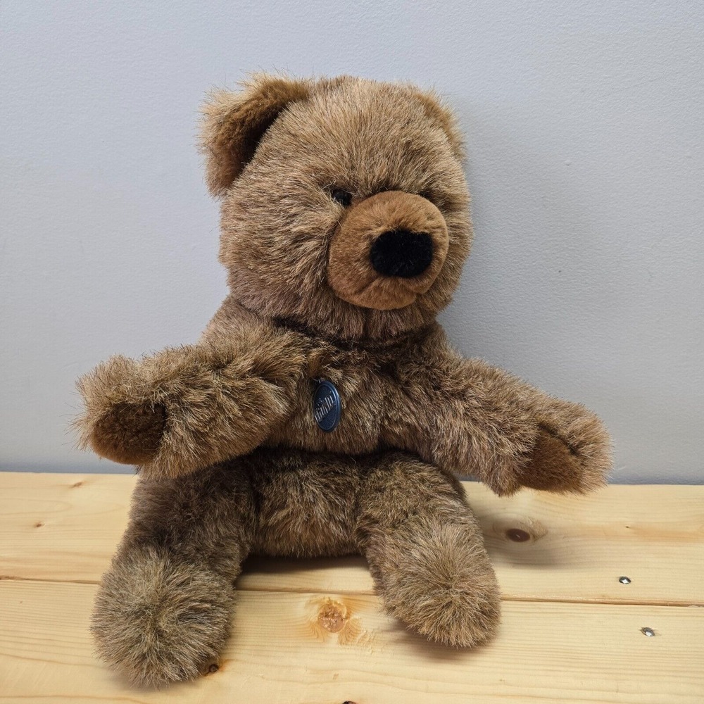 Gund Vintage Teddy Bear‎ Plush Brown Collectors Classics 1977 Stuffed Animal